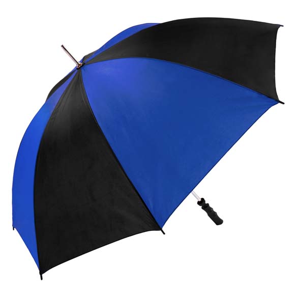 Large Royal Blue & Black Twin Coloured Golf Umbrella (13007)