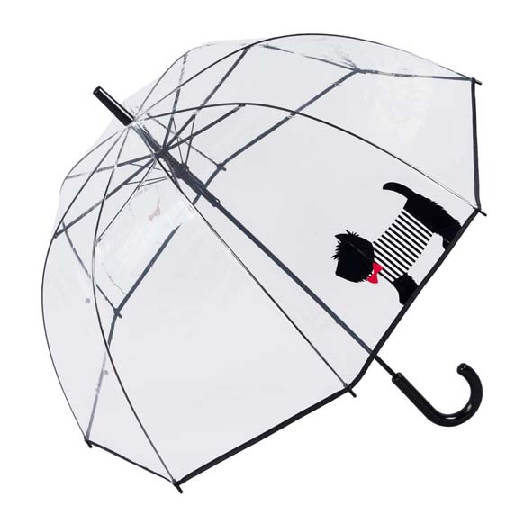 Scottish Terrier See-Through Umbrella Auto Open (17019)
