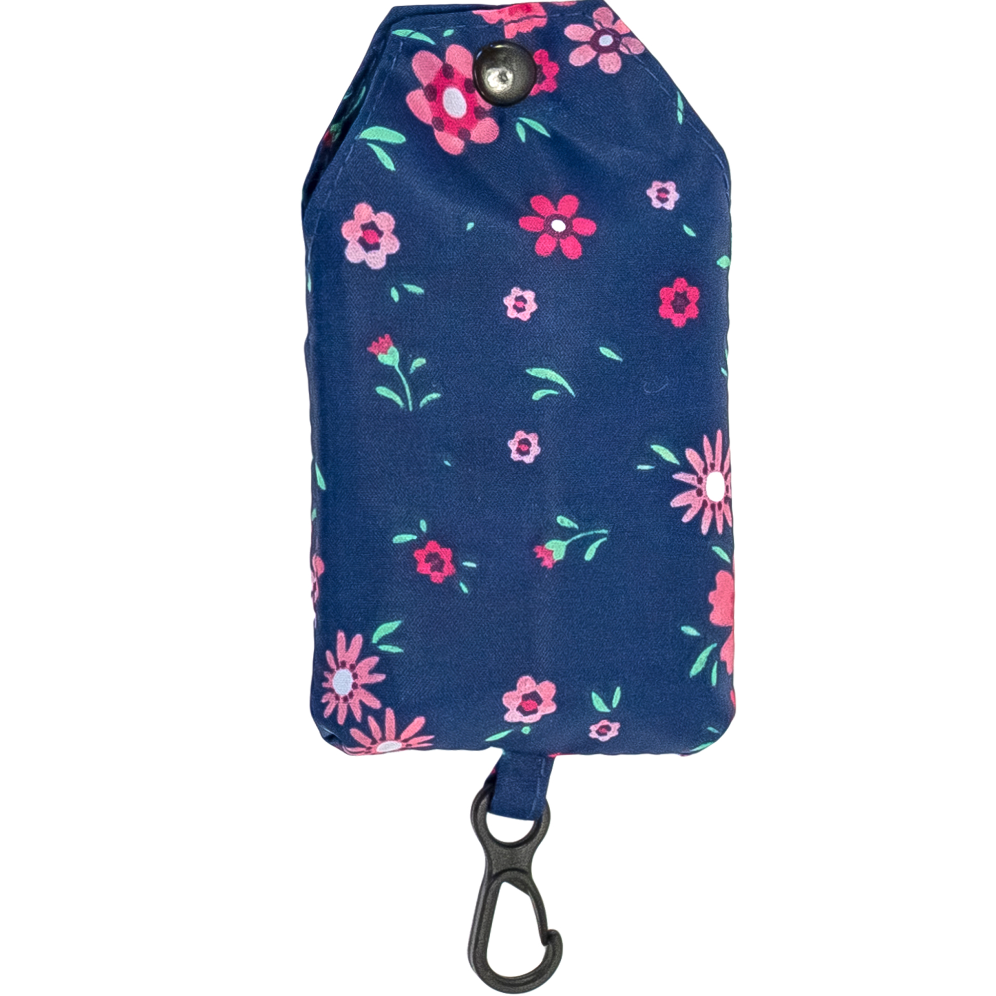 Purple ditsy floral shopping bag (CB020Purple)