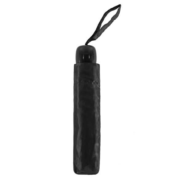 Unisex Black Basic Compact Umbrella (3501B)