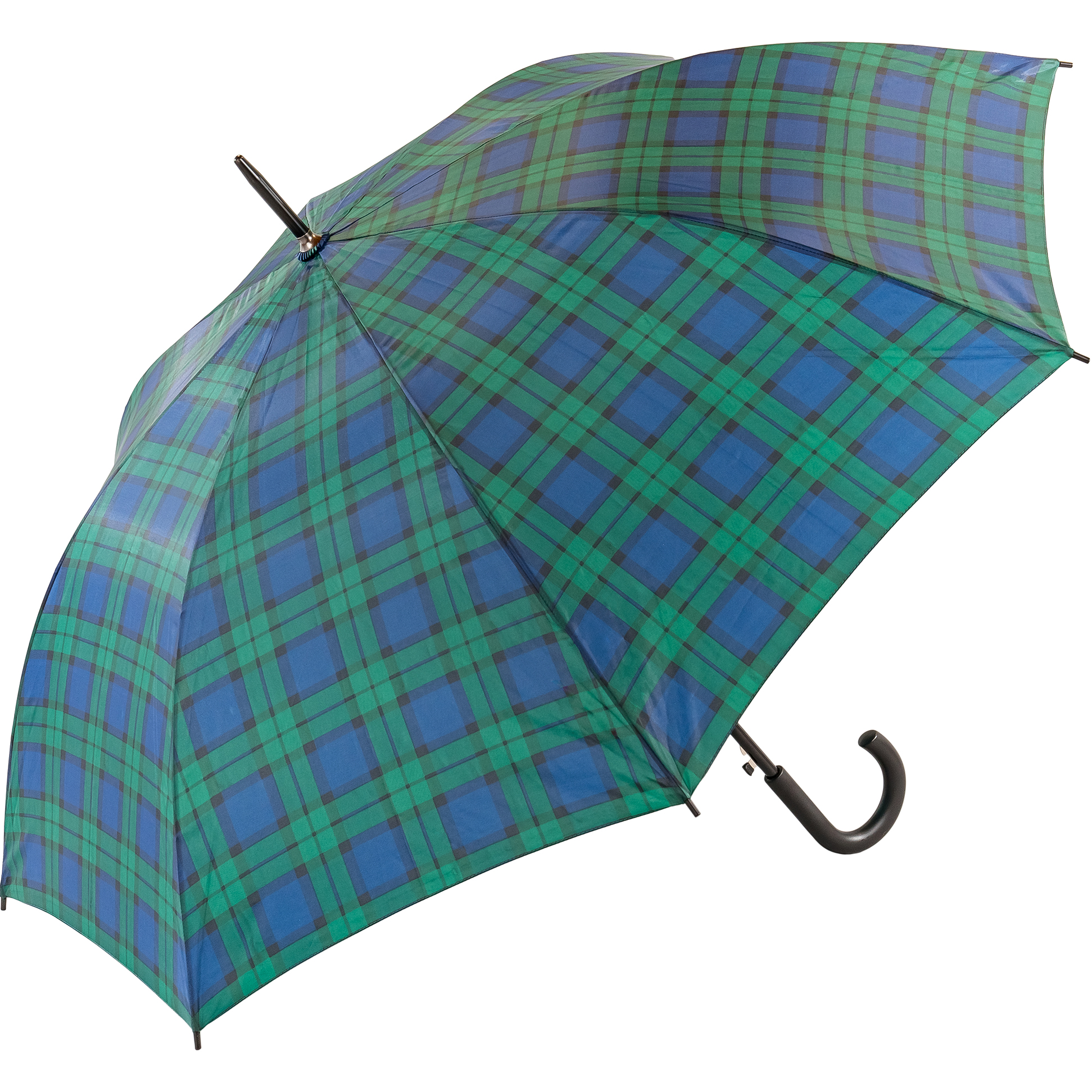Unisex Black Watch Tartan Walking Umbrella (3422-2)