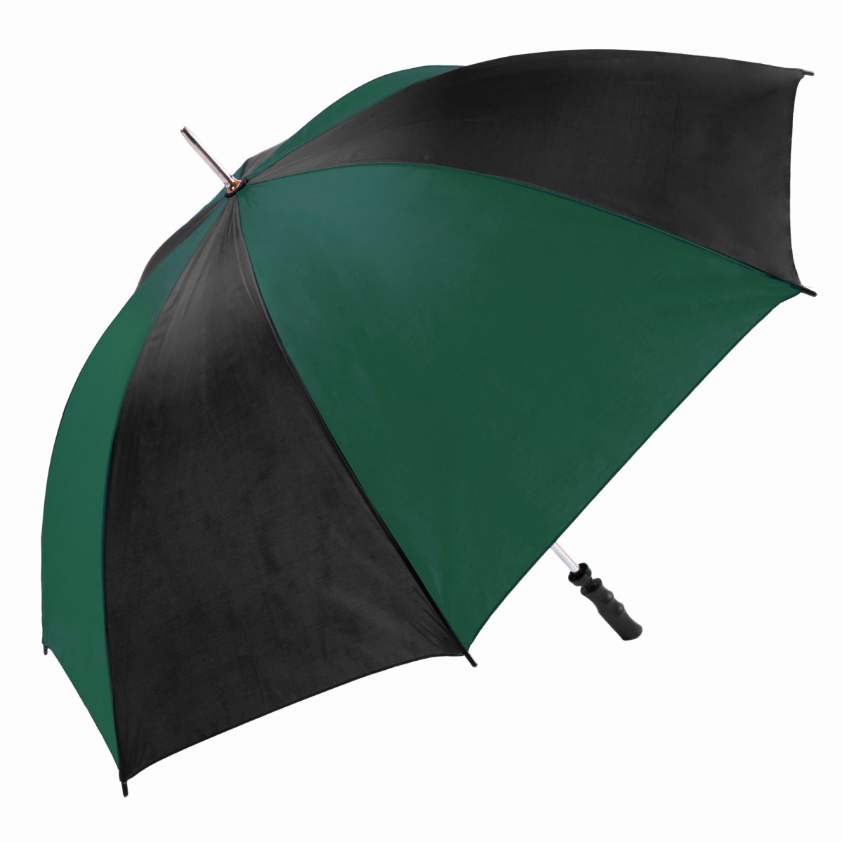 Large Green & Black Twin Coloured Golf Umbrella (13007)