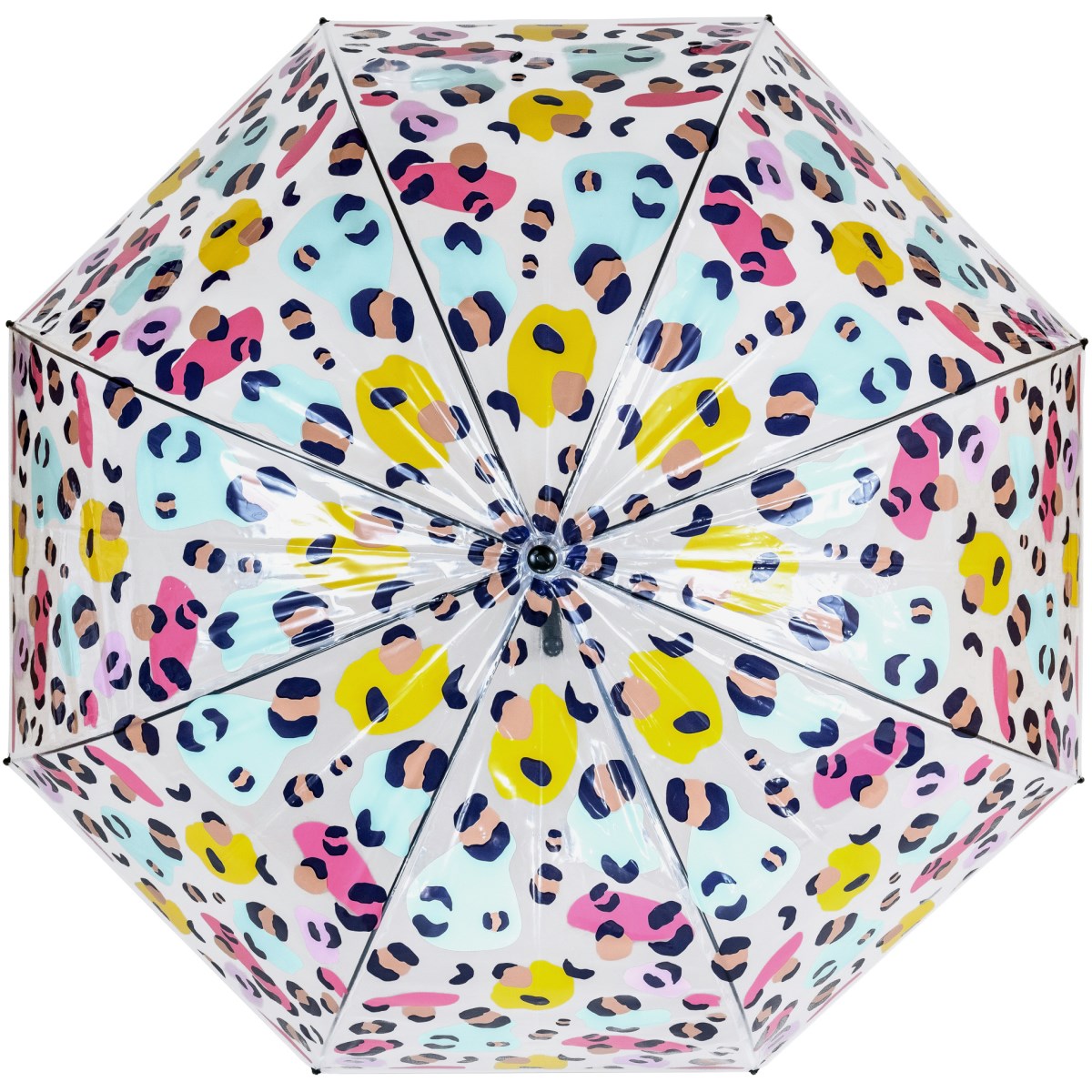 Multi Colour Animal Print Dome Umbrella Multi Colour Animal Print Dome Umbrella