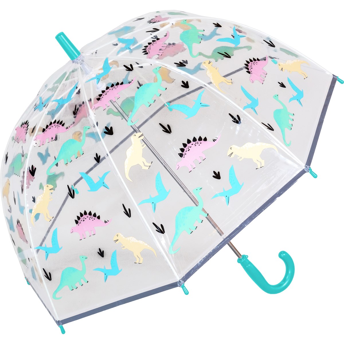 Dinosaur Pastel Dome Kids Umbrella (18030)