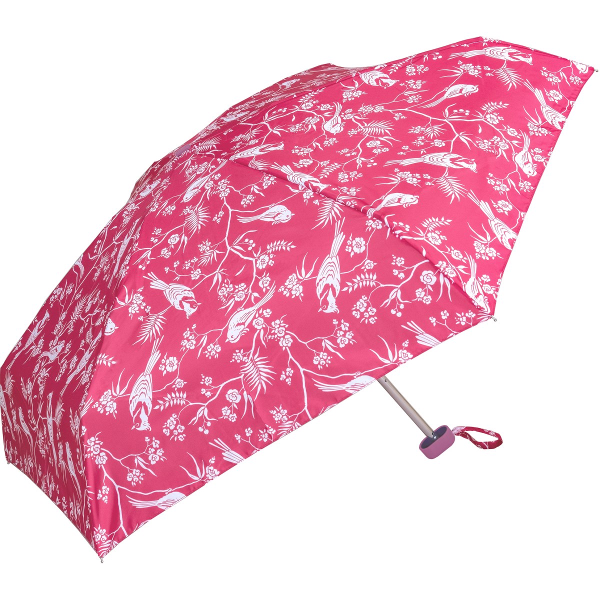 Bird print super mini pink (51035p)