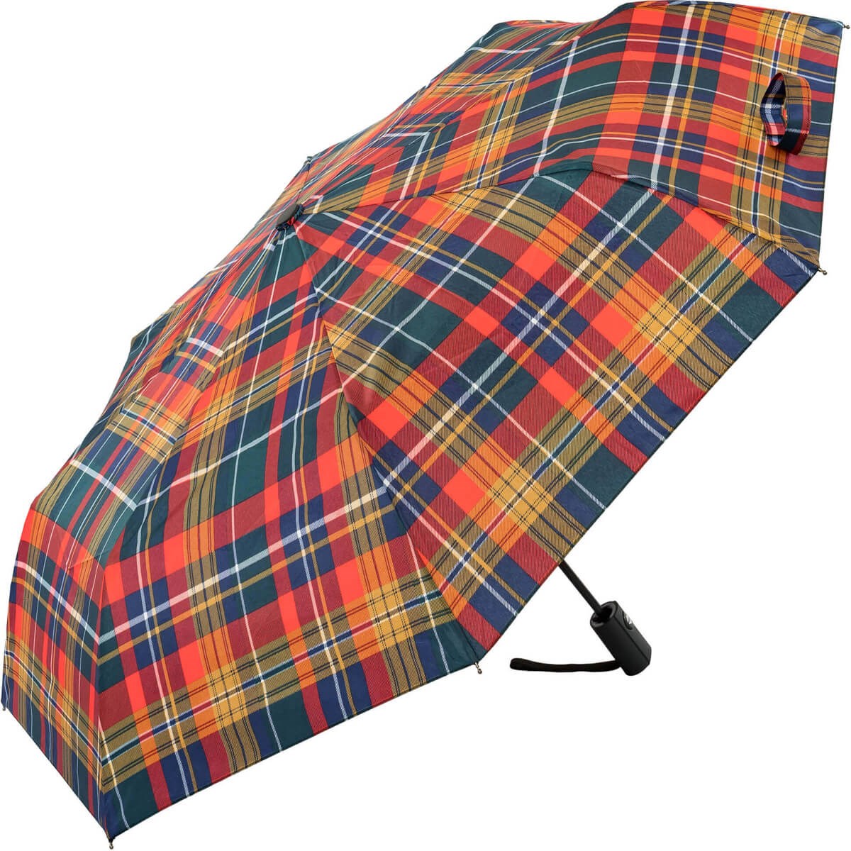 Buchanan Style Tartan Auto Open and Close Umbrella (31905)