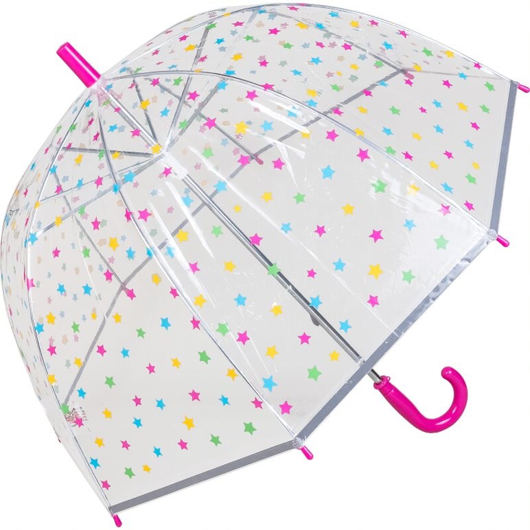 Kids Star Clear Umbrella (18011)