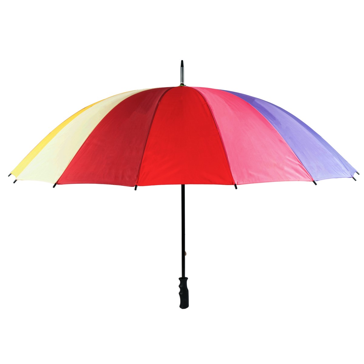 Large Rainbow Coloured Golf Umbrella