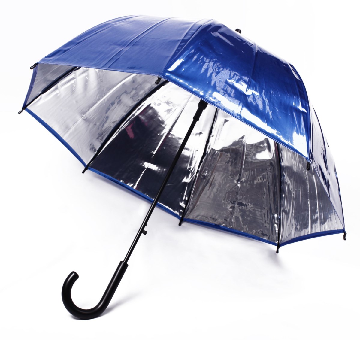 Blue Metalic Dome Umbrella Bubble Umbrella Bubble Dome Umbrella
