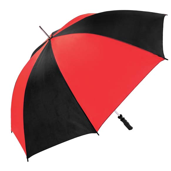 Large Red & Black Twin Coloured Golf Umbrella (13007)