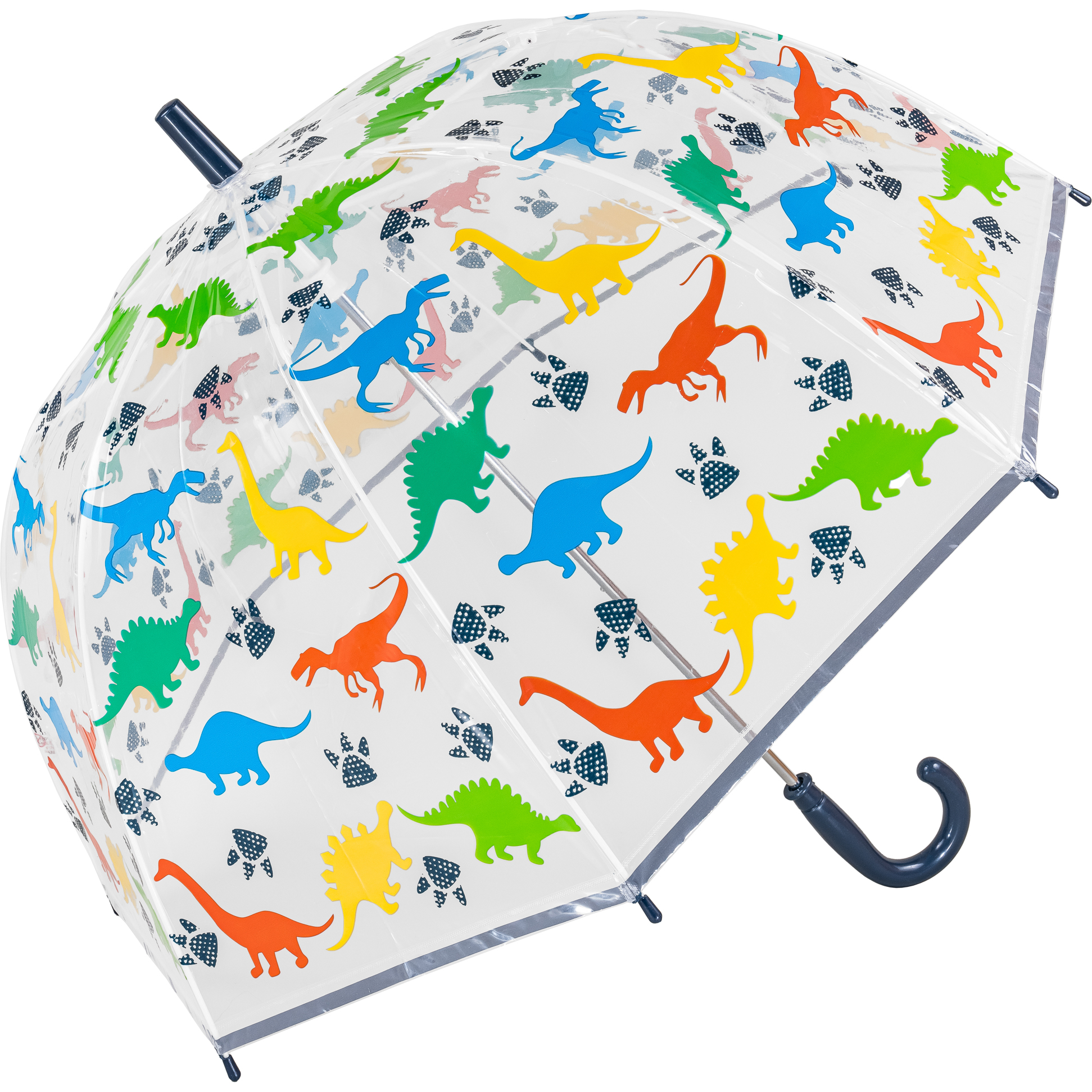 Children's Dinosaur Clear Dome Umbrella (17023)