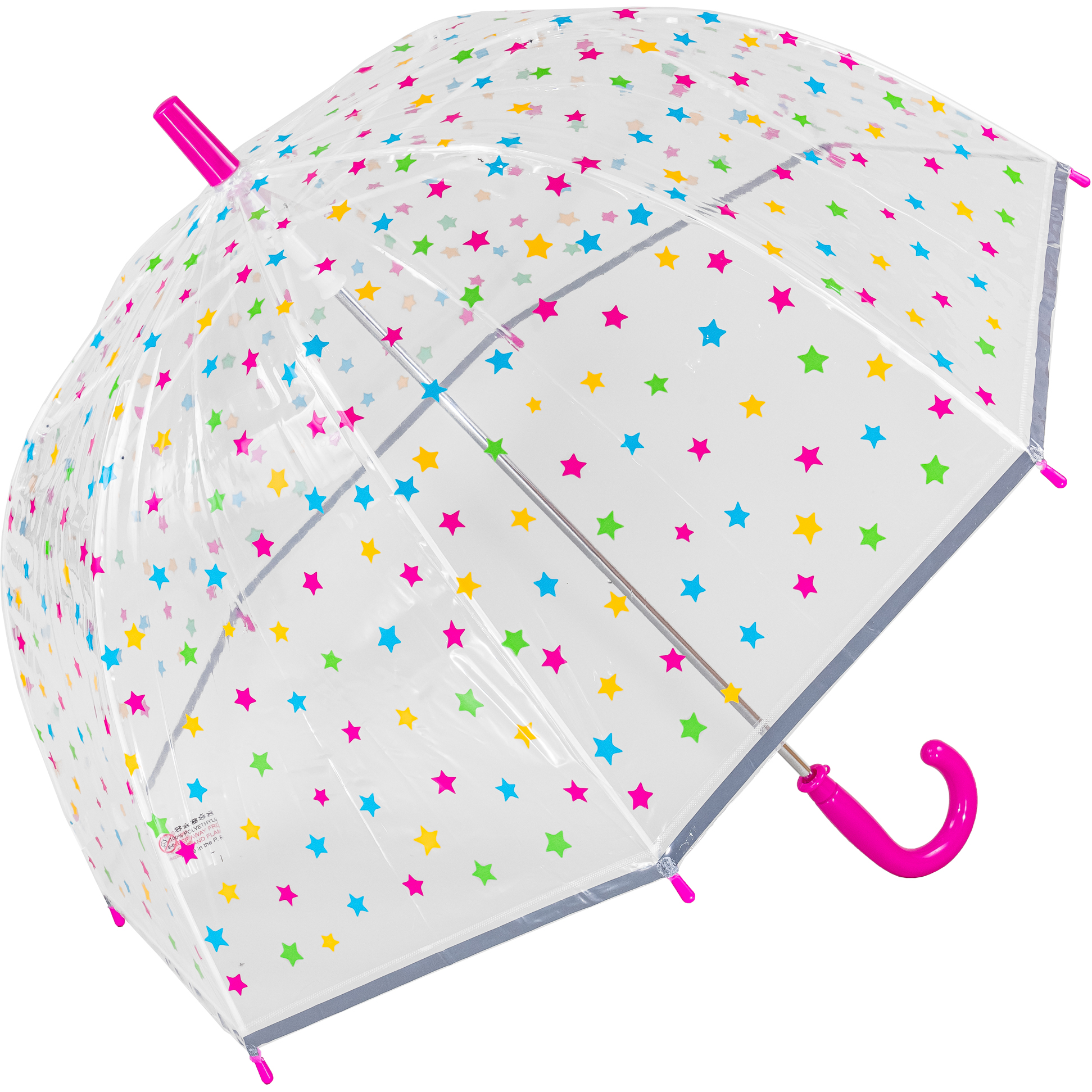 Kids Star Clear Umbrella (18011)