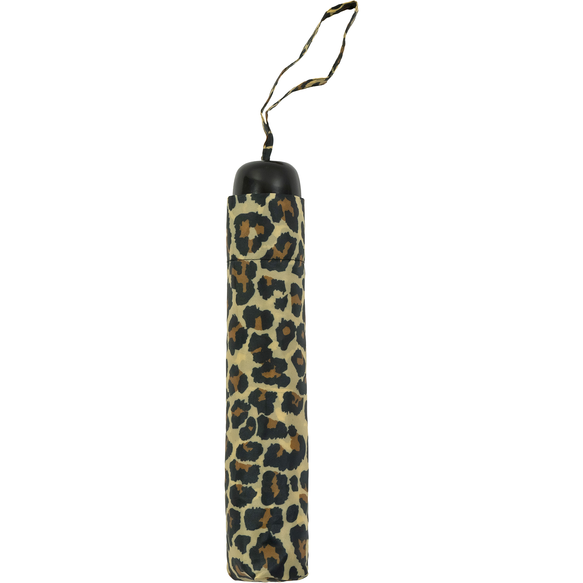 Leopard Print Compact Umbrella (31099)