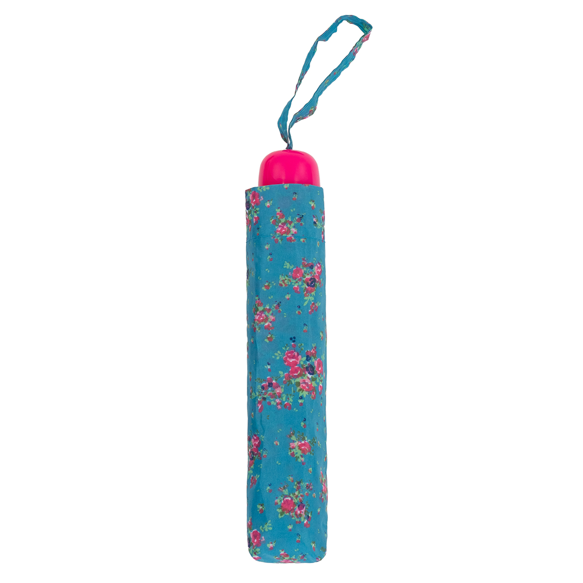 Blue Ditsy Floral Compact Umbrella (31101Blue)