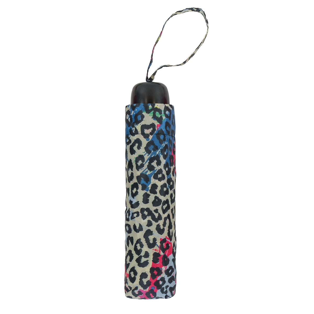 Leopard Print Compact Women's Umbrella (31102L)