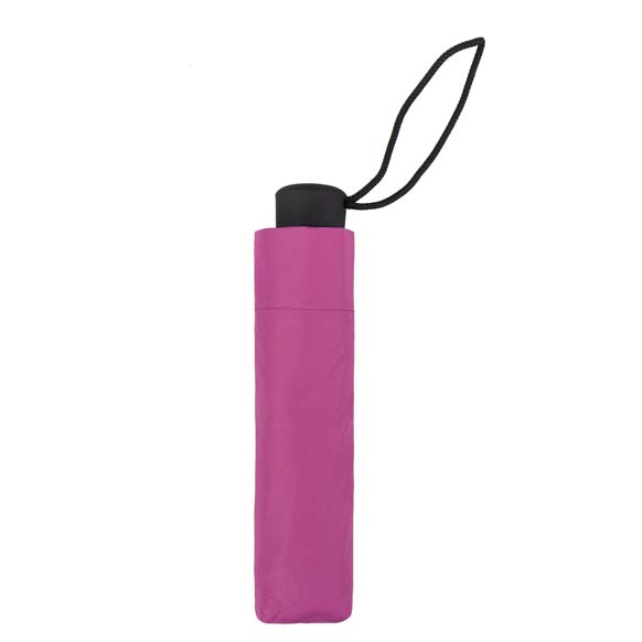 Unisex Bright & Colourful Pink Compact Umbrella (31704)