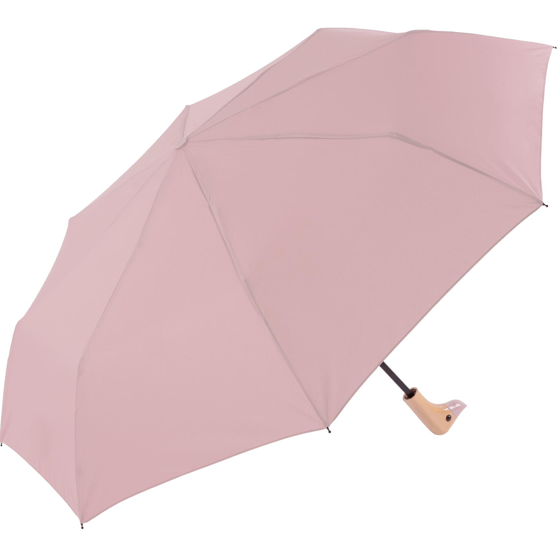 Pink Pastel Duck Handle Umbrella (31907 Pink)