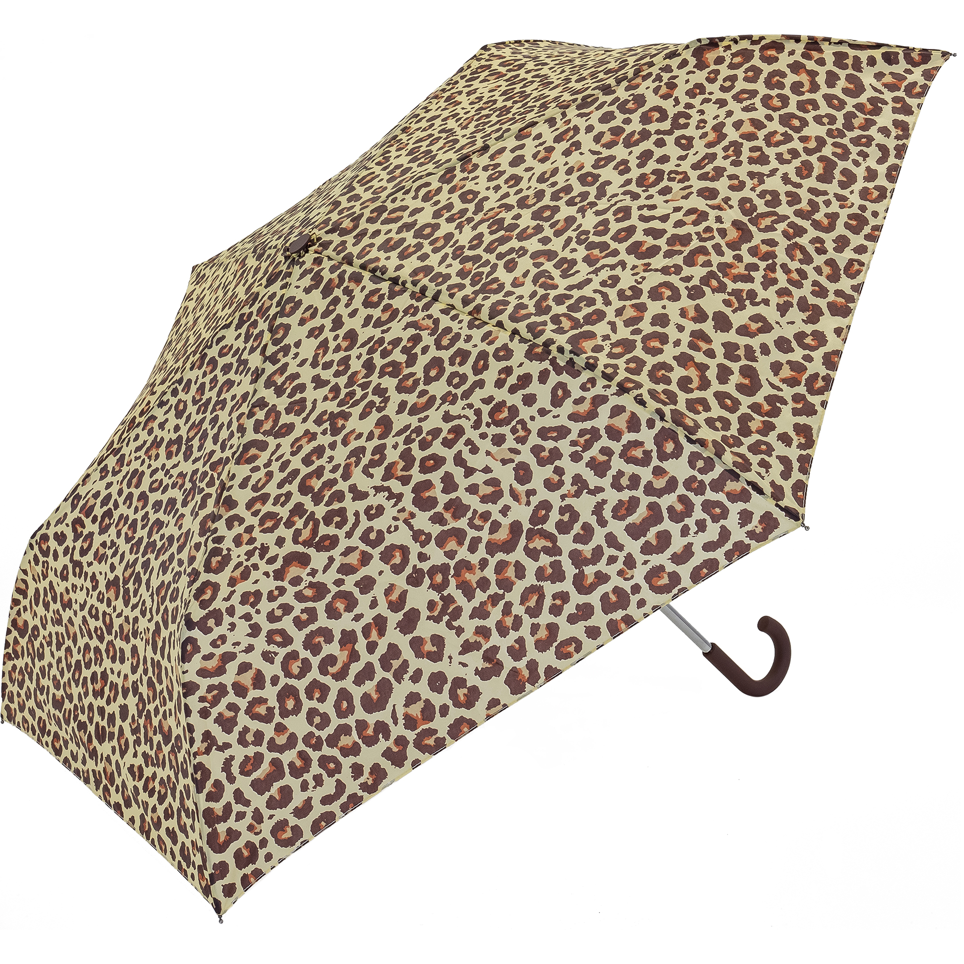 Leopard Crook Handle Umbrella (31906)