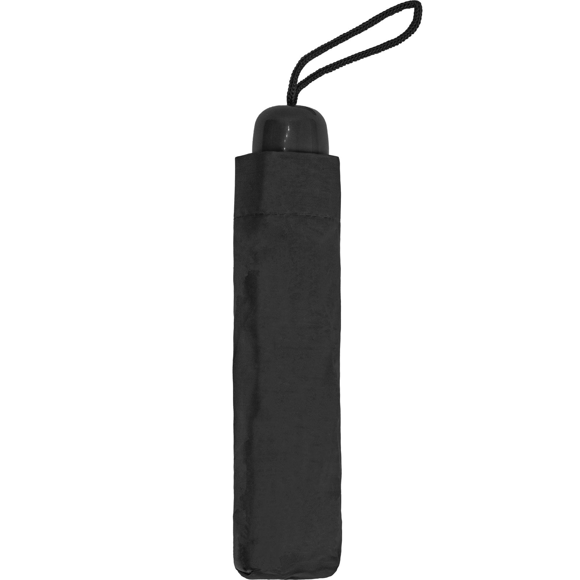Unisex Black Compact Umbrella (3401B)