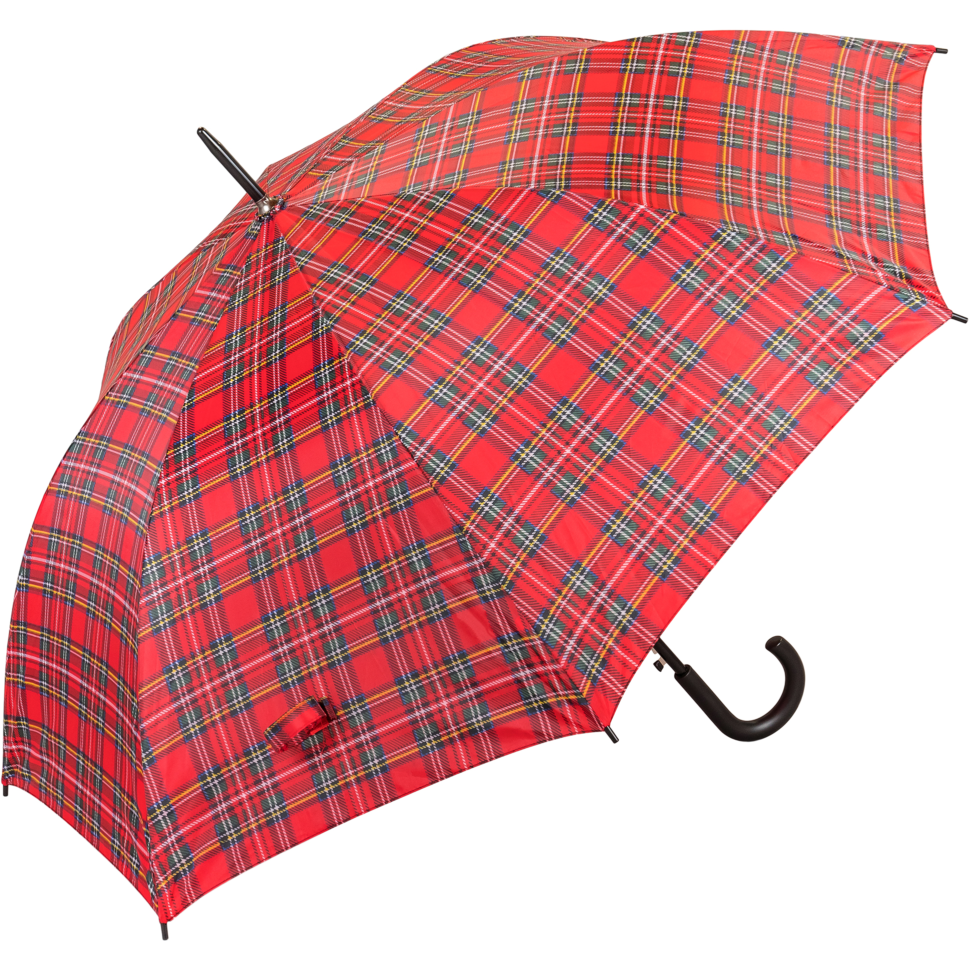 Unisex Classic Royal Stewart Tartan Walking Umbrella (3422-2)