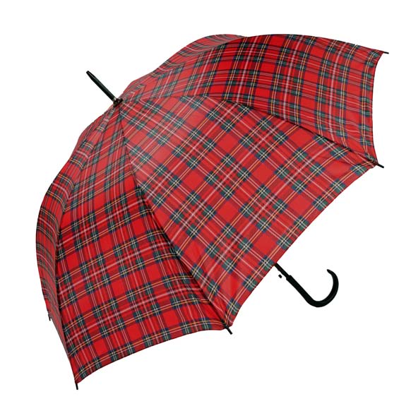 Unisex Classic Royal Stewart Tartan Walking Umbrella (3422-2)