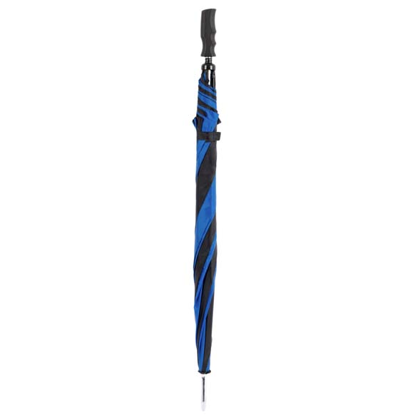 Large Royal Blue & Black Twin Coloured Golf Umbrella (13007)