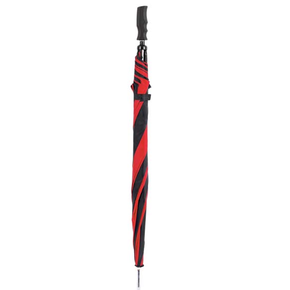 Large Red & Black Twin Coloured Golf Umbrella (13007)