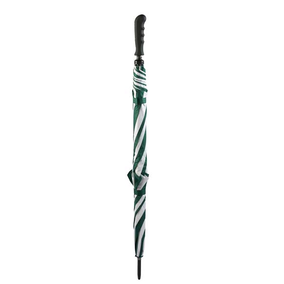 The Gibraltar Wind-Resistant Golf Umbrella - Green & White (3475)