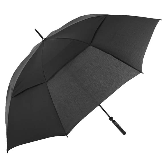 The Gibraltar Windproof Black Golf Umbrella (3475)