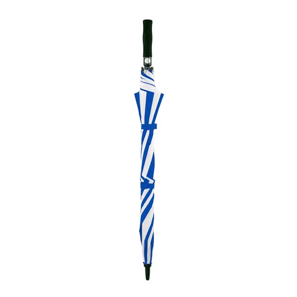 Premium Royal Blue and White FibreAuto Golf Umbrella (3477)