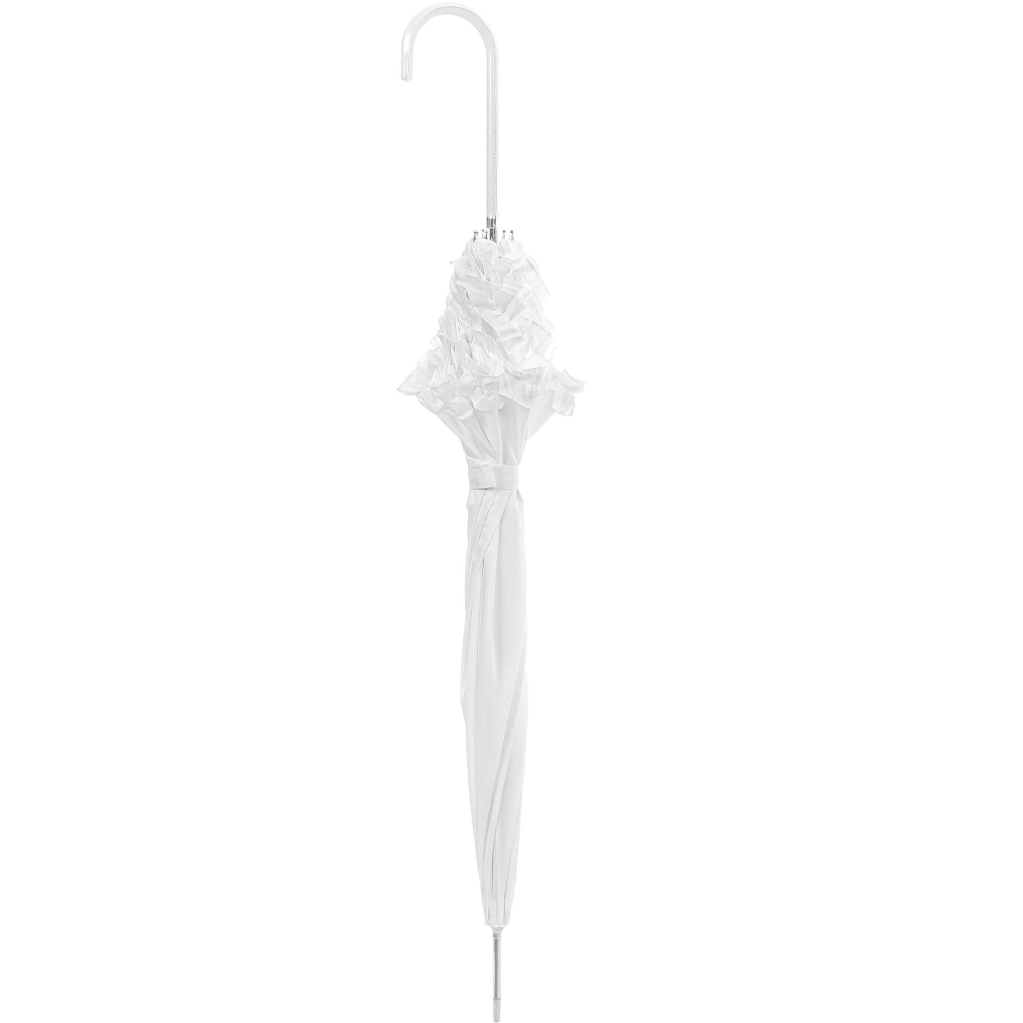 Luxury White Wedding Umbrella (12016/WHI)